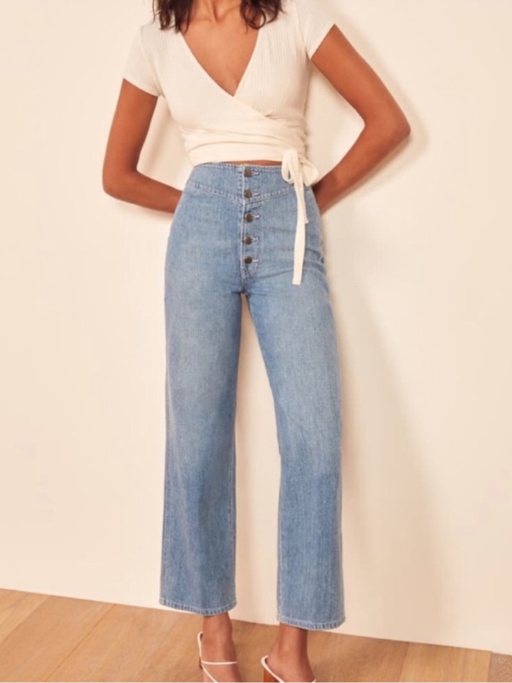 REFORMATION High Rise Bobbie Jeans Bristol